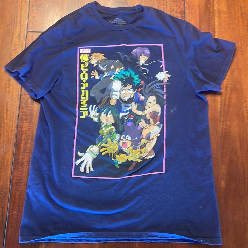 Anime tee-shirt short sleeves